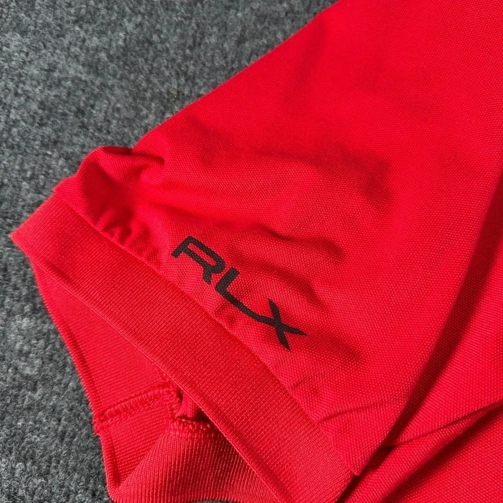 Polo Ralph Lauren RLX Performance Red Golf Shirt Mens 2LT Big Tall